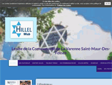 Tablet Screenshot of hillelweb.com